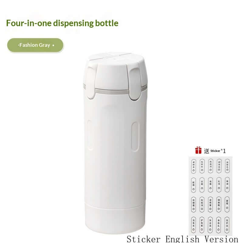 4 - in - 1 Portable Travel Dispenser product - The Oasnin