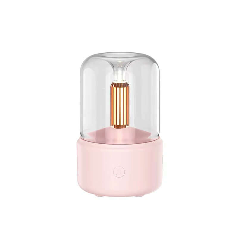 Atmosphere Light Humidifier Candlelight Aroma Diffuser Portable - The Oasnin