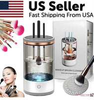 Automatic Brush Cleaner Electric Makeup Brush Cleaning Machine Fast Clean Dryer - The Oasnin