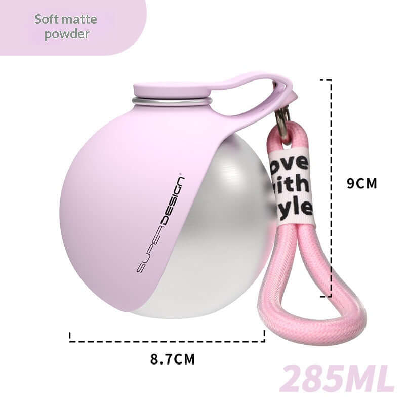 Creative Portable Outdoor Pet Stainless Steel Water Cup Small Dog Water Bottle Convenient Dog Drink Dispenser Puppy Travel Portable Water Bowl Pet Products - The Oasnin