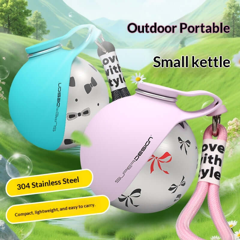 Creative Portable Outdoor Pet Stainless Steel Water Cup Small Dog Water Bottle Convenient Dog Drink Dispenser Puppy Travel Portable Water Bowl Pet Products - The Oasnin