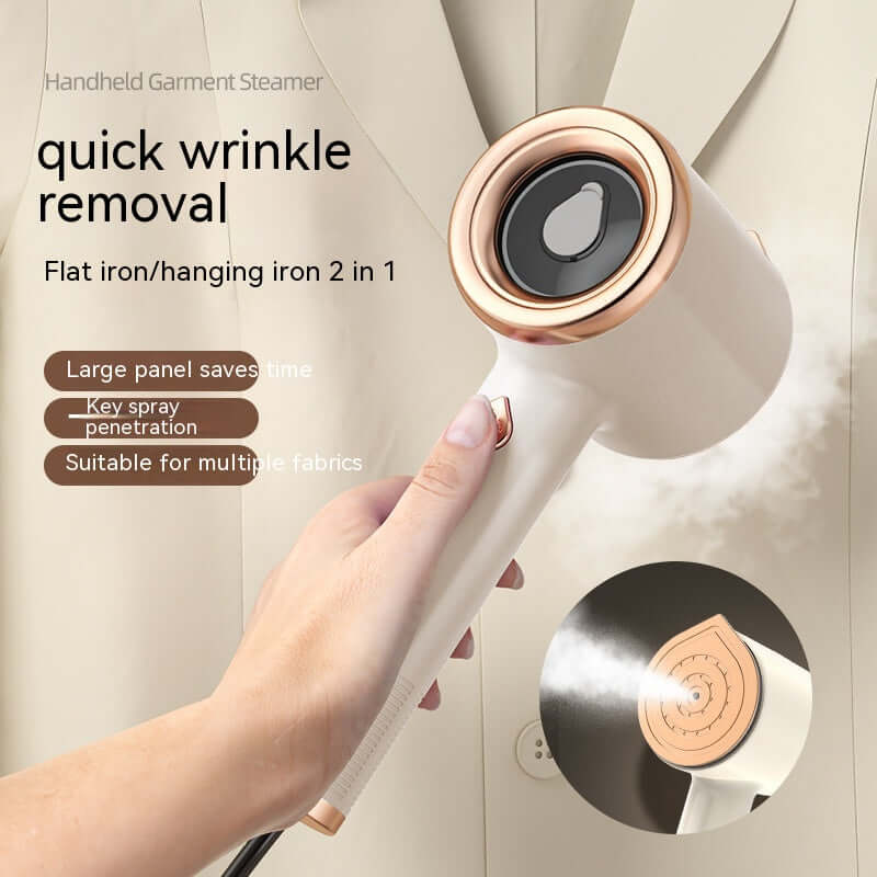Mini Portable Handheld Garment Steamer Fabric Steam Iron For Clothes Travel Home Appliances Vertical US Plug Ironing Machine - The Oasnin