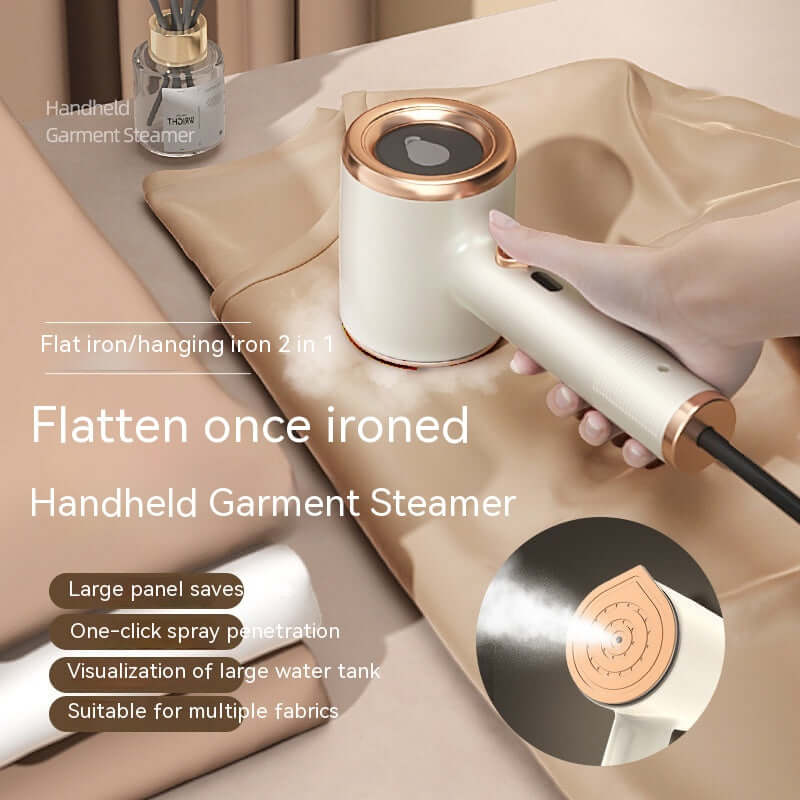 Mini Portable Handheld Garment Steamer Fabric Steam Iron For Clothes Travel Home Appliances Vertical US Plug Ironing Machine - The Oasnin