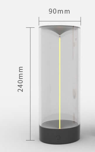 New LED Camping Light Type - c Rechargeable Portable Night Light With High Transparency And Anti Drop Creative Atmosphere Light - The Oasnin