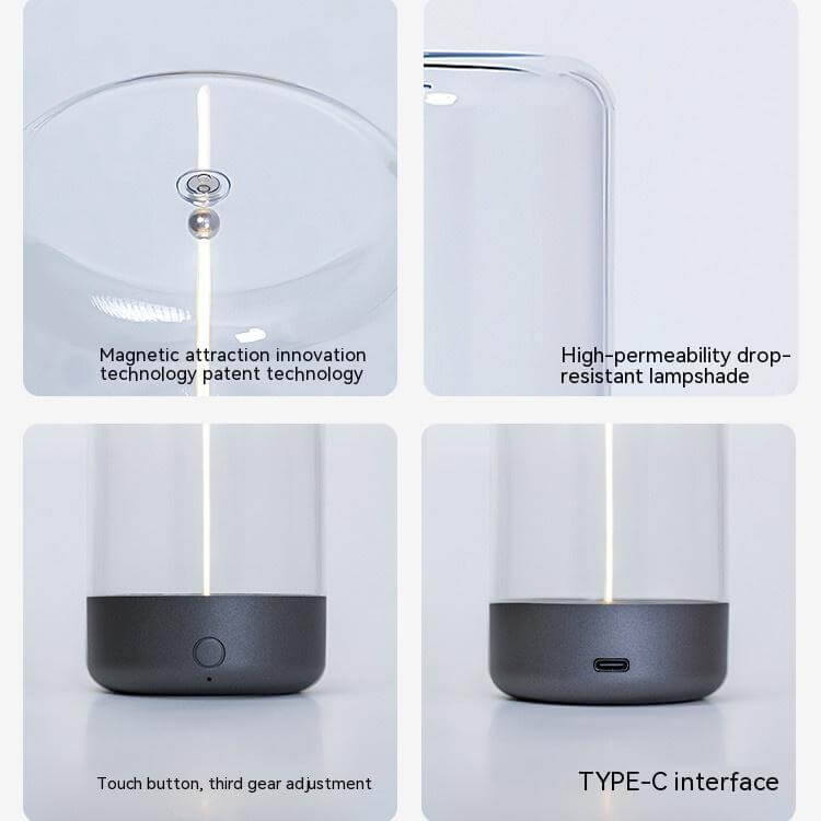 New LED Camping Light Type - c Rechargeable Portable Night Light With High Transparency And Anti Drop Creative Atmosphere Light - The Oasnin